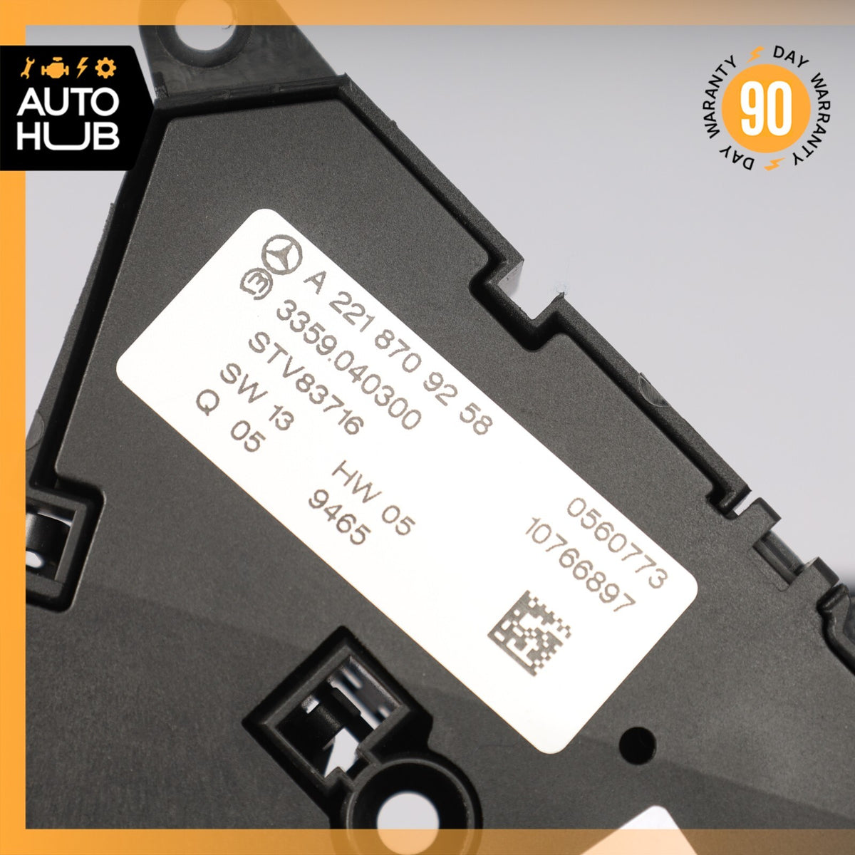 07-14 Mercedes W221 S63 S550 Front Left Driver Seat Control Memory Switch OEM - photo 11