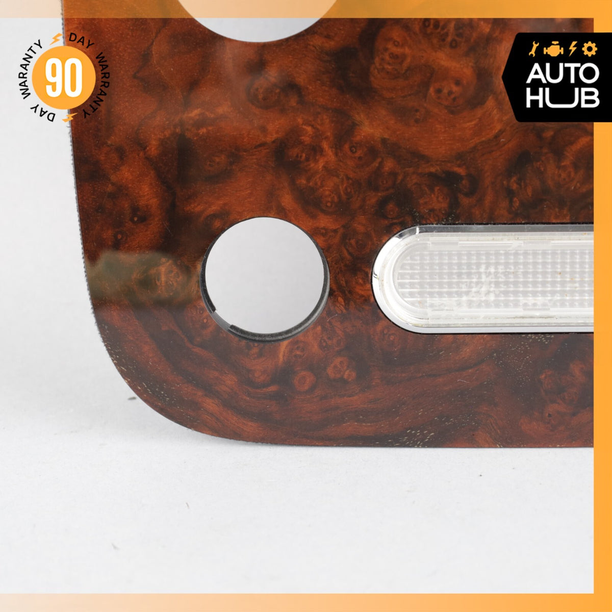 03-10 Bentley Continental GT Coupe Overhead Dome Light Trim Wood OEM 65k - photo 8