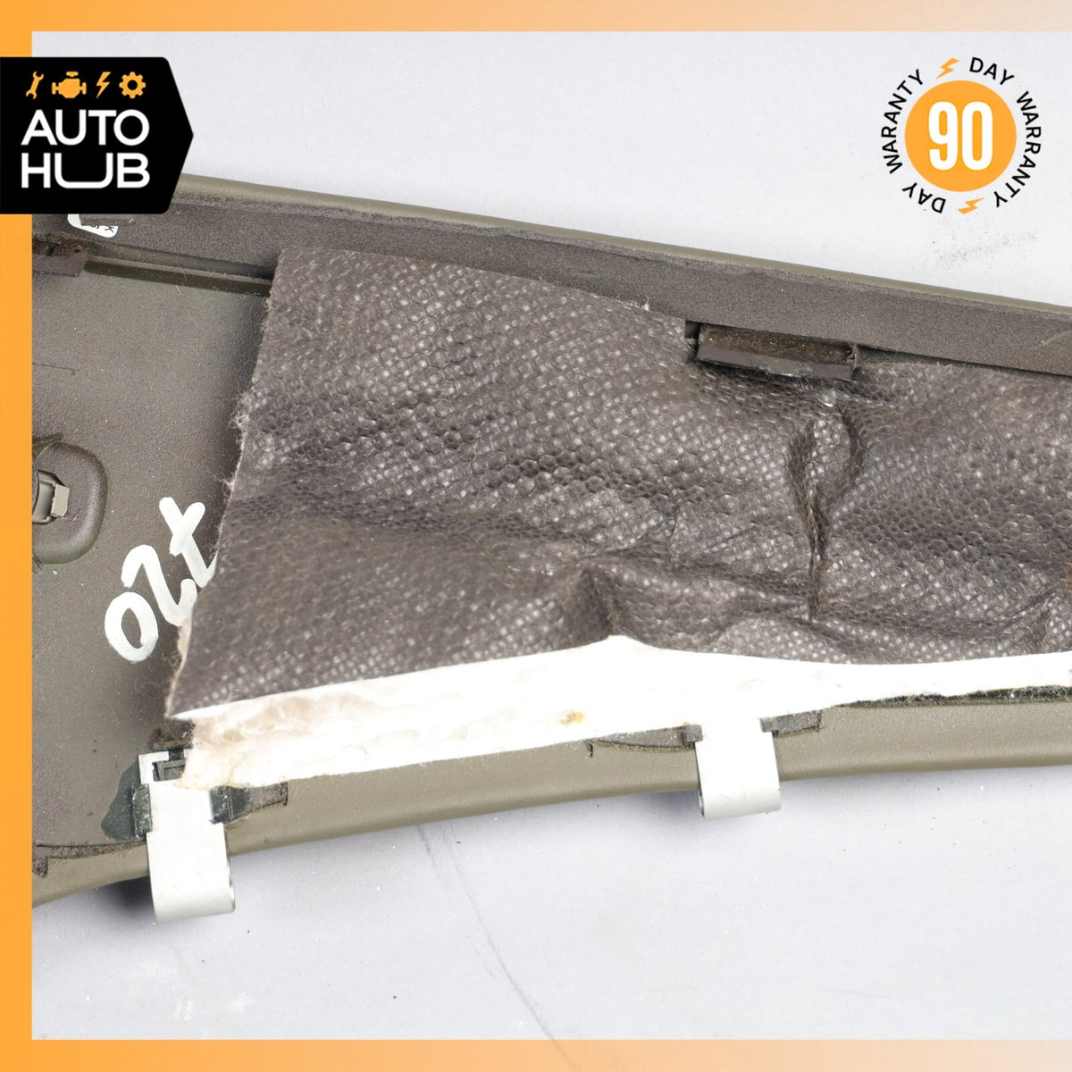 03-10 Bentley Continental GT Coupe Rear Left Side Quarter Upper C Pillar OEM - photo 9