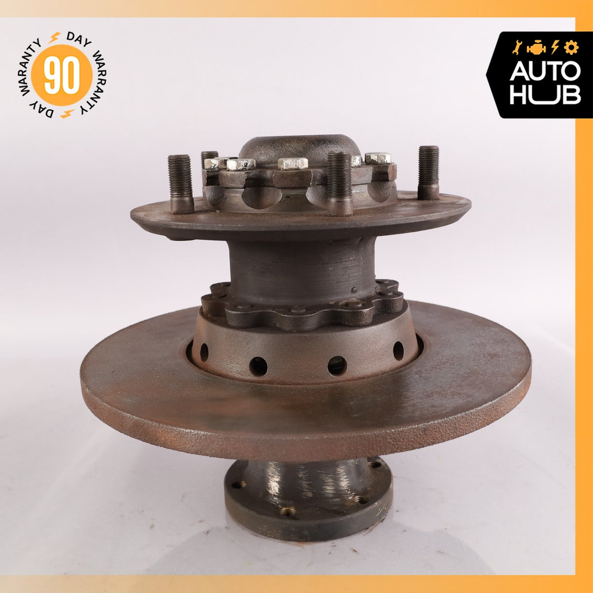 Rolls Royce Silver Spur Mulsanne Rear Left Spindle Knuckle Hub w/ Disc OEM - photo 6