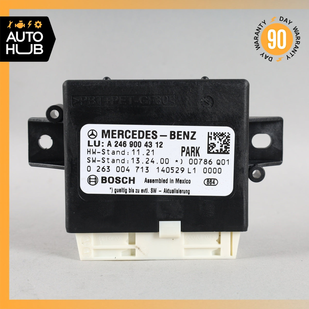 12-16 Mercedes W242 B250e Parktronic Parking Control Module Unit OEM - photo 2