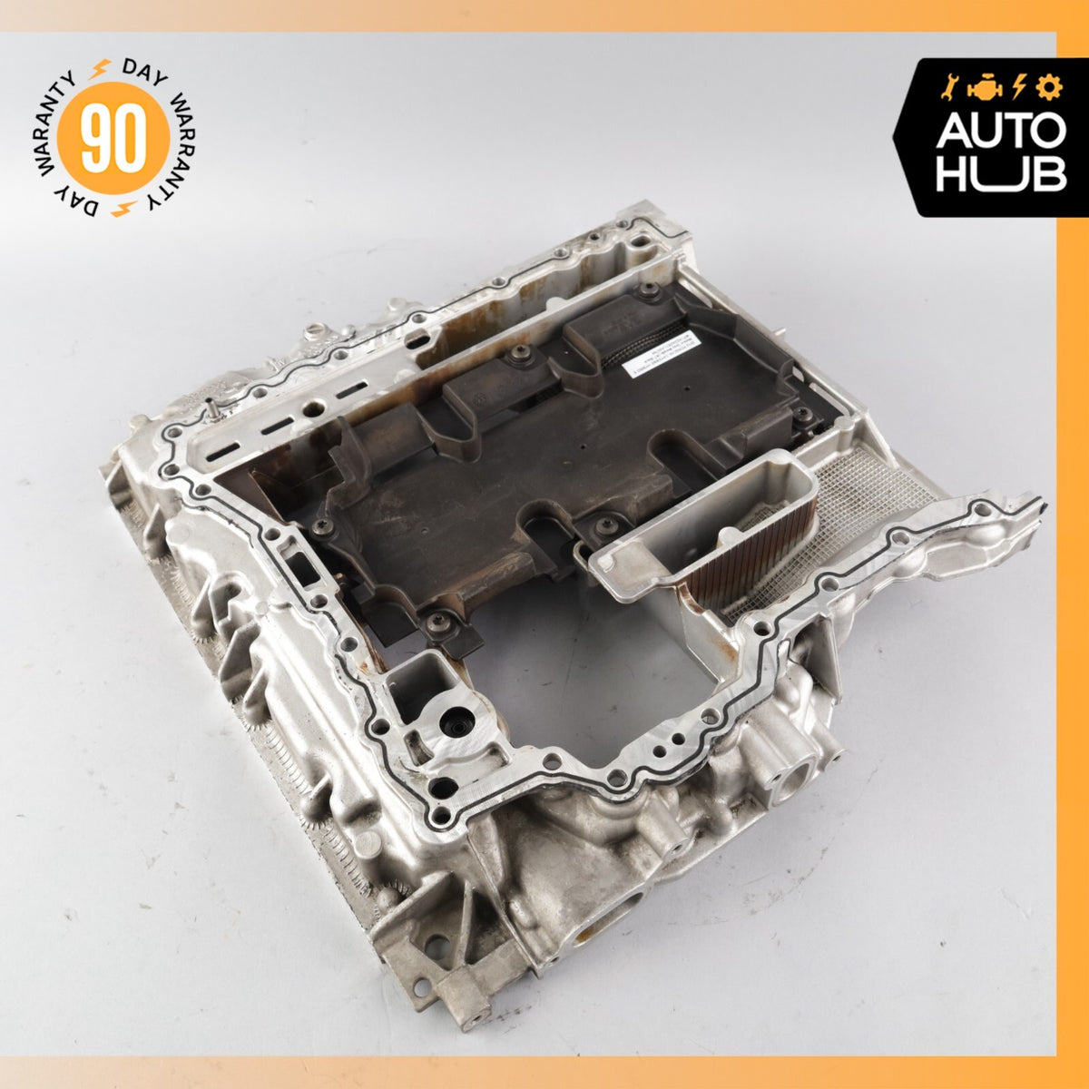 11-18 Porsche Cayenne 958 / Touareg Hybrid Engine Upper Oil Pan 06E103603AL OEM - photo 8