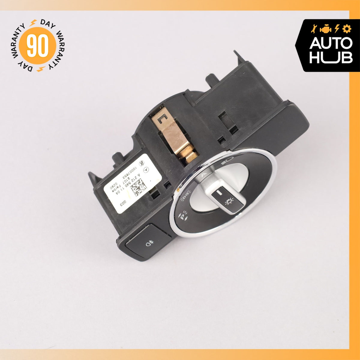 Mercedes W204 C350 Headlight Fog Light Switch Control Module OEM - photo 2