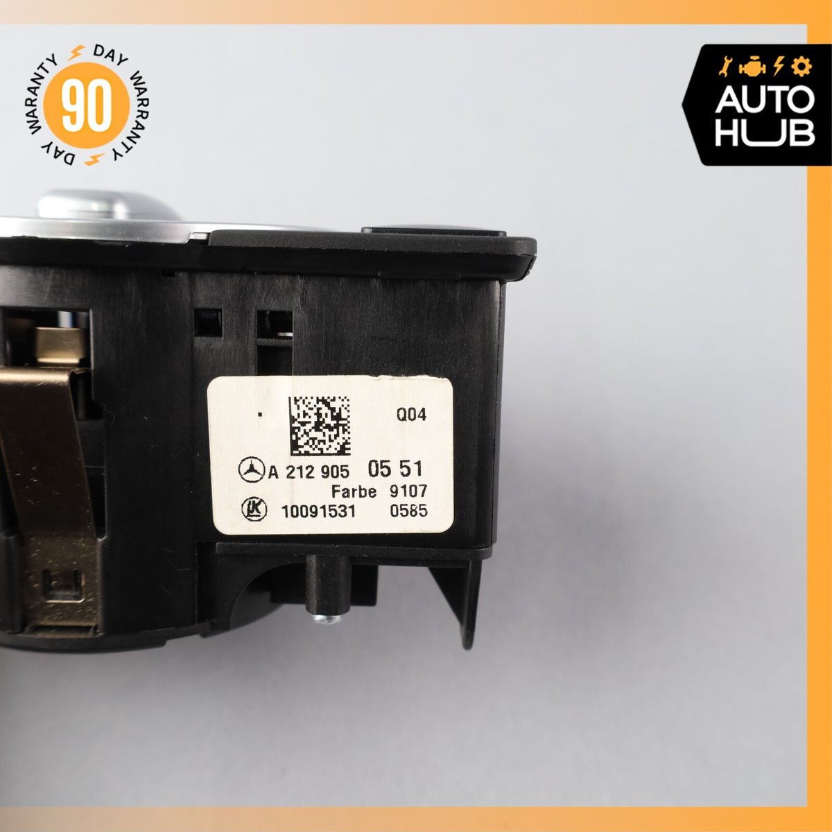 Mercedes W212 E350 SLK350 Headlight Fog Light Switch Control Module OEM 77k - photo 9