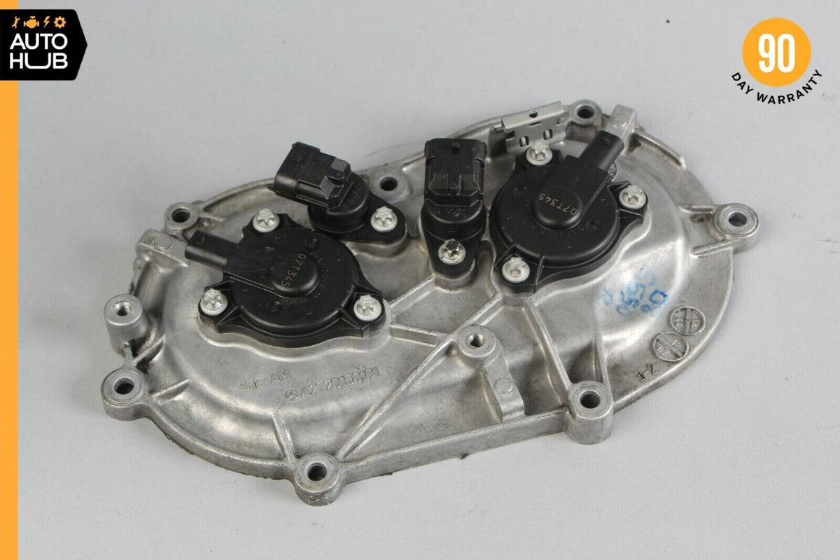 Mercedes W221 S550 C300 E350 Front Right Engine Timing Chain Cover Plate OEM - photo 5