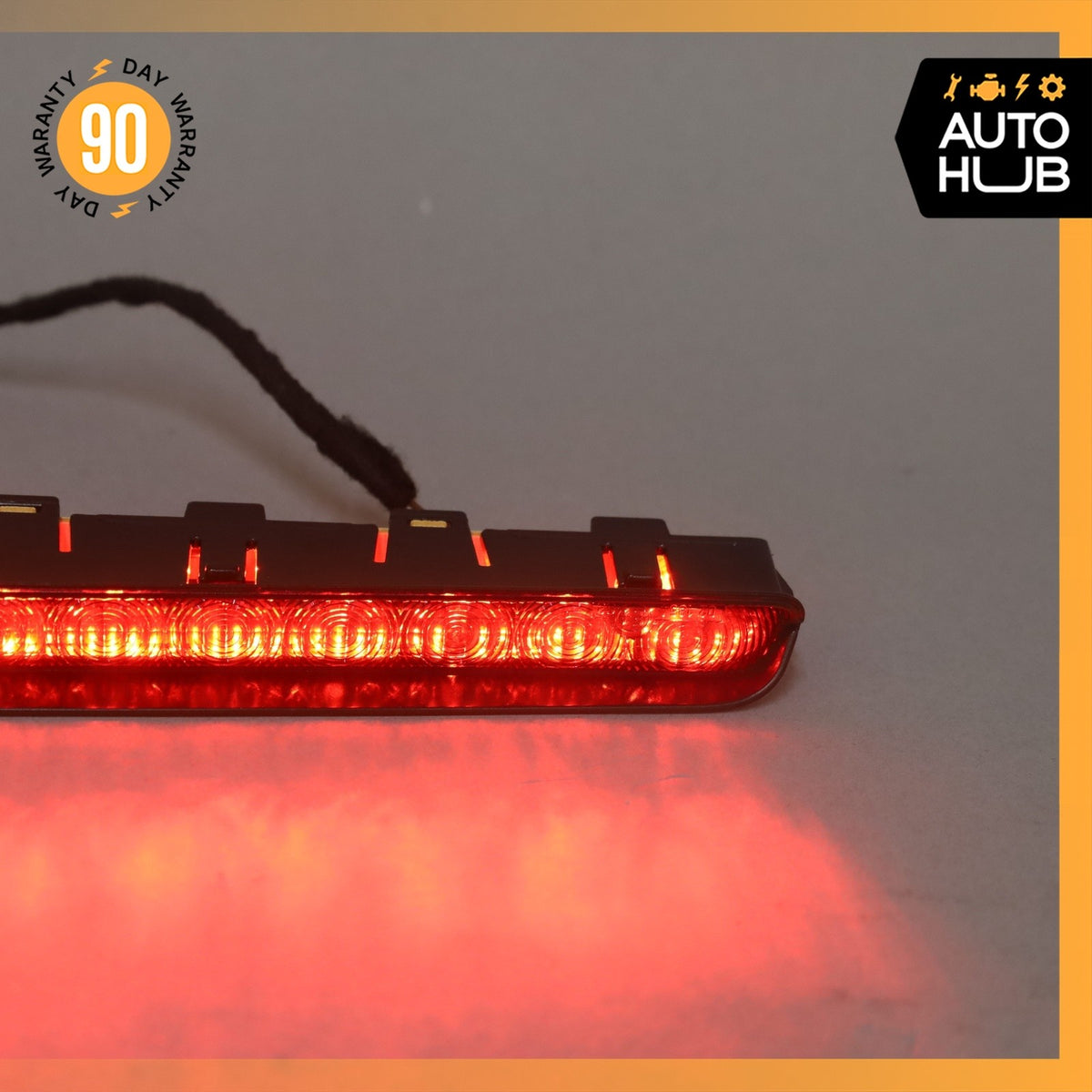 07-14 Mercedes W221 S550 S63 AMG CL550 Rear 3RD Third Brake Stop Light Black OEM - photo 6