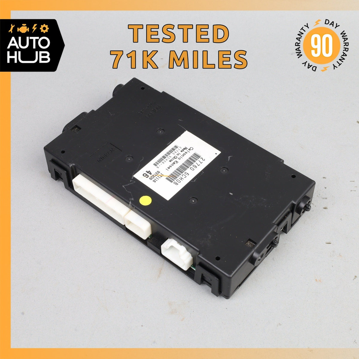 17-18 Infiniti Q60 Amplifier Climate Control Module OEM 71k - photo 1