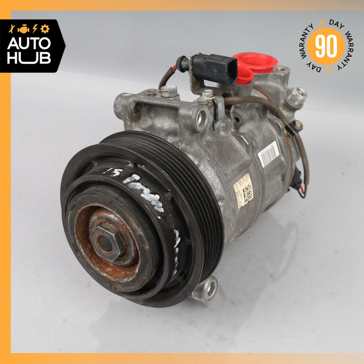 15-18 Porsche Macan S 95B A/C AC Air Conditioning Compressor Pump OEM - photo 2