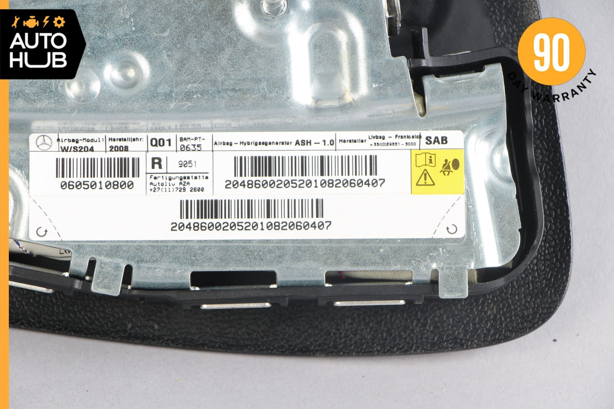 08-15 Mercedes W204 C350 GLK350 C250 Seat Airbag Air Bag SRS Front Right OEM - photo 10