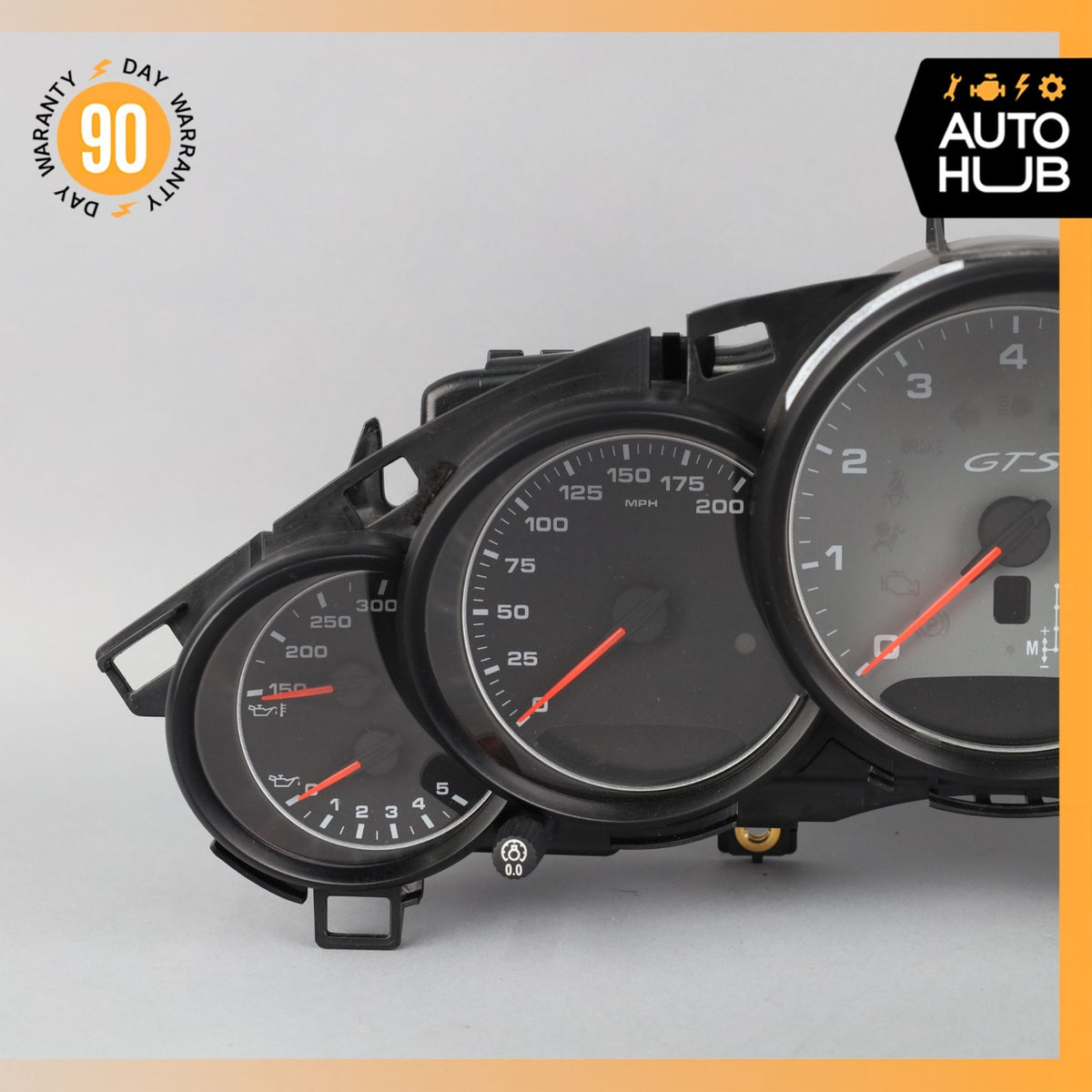 2013 Porsche Panamera 970 GTS 4.8 L Instrument Speedometer Cluster OEM 70k - photo 9