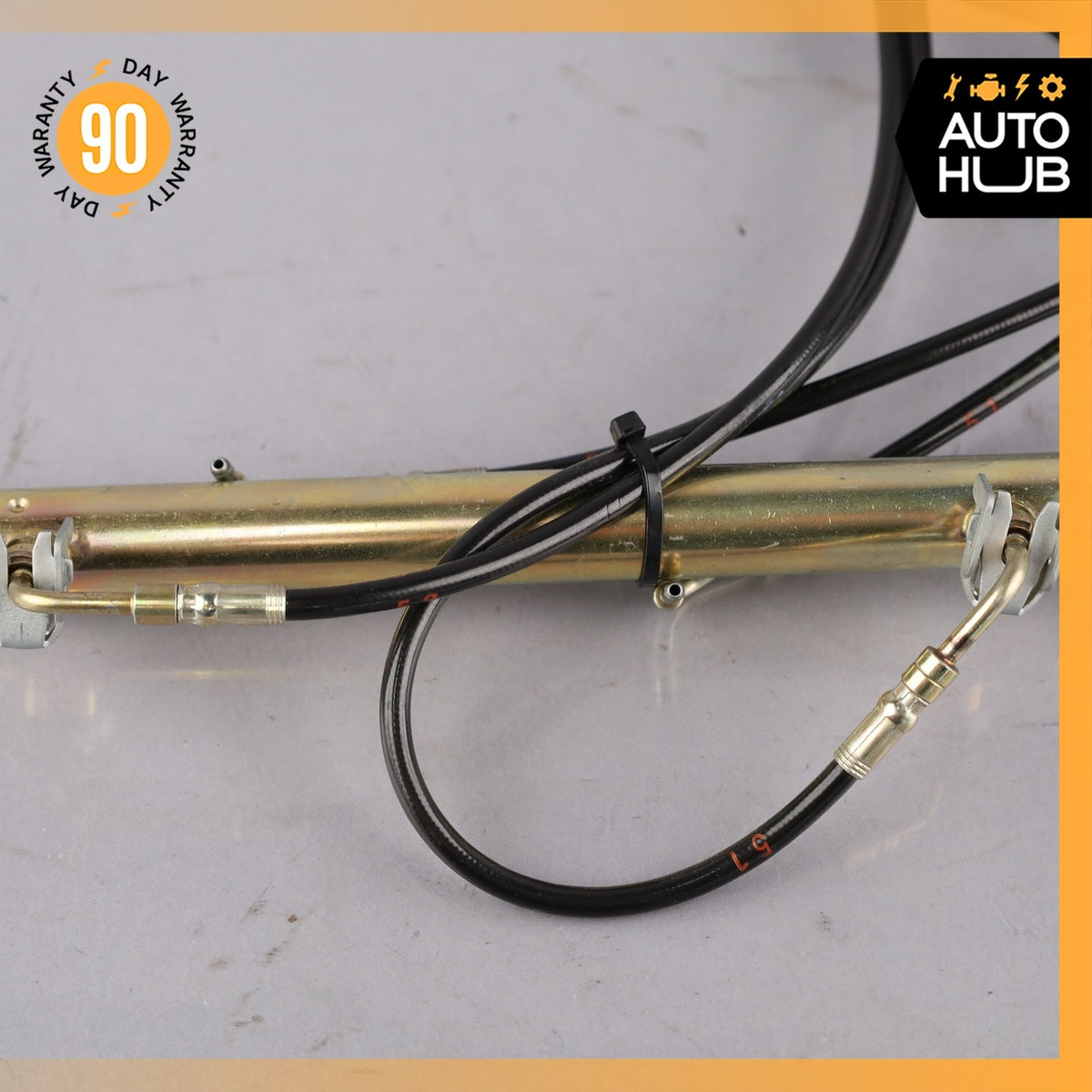 05-11 Mercedes R171 SLK350 SLK55 Convertible Top Left Trunk Lid Cylinder OEM - photo 9