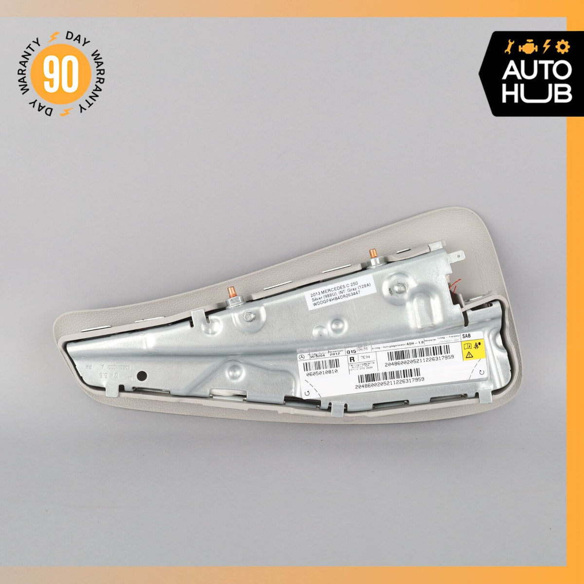 08-15 Mercedes W204 C250 C350 GLK350 Seat Airbag Air Bag SRS Front Right OEM - photo 5