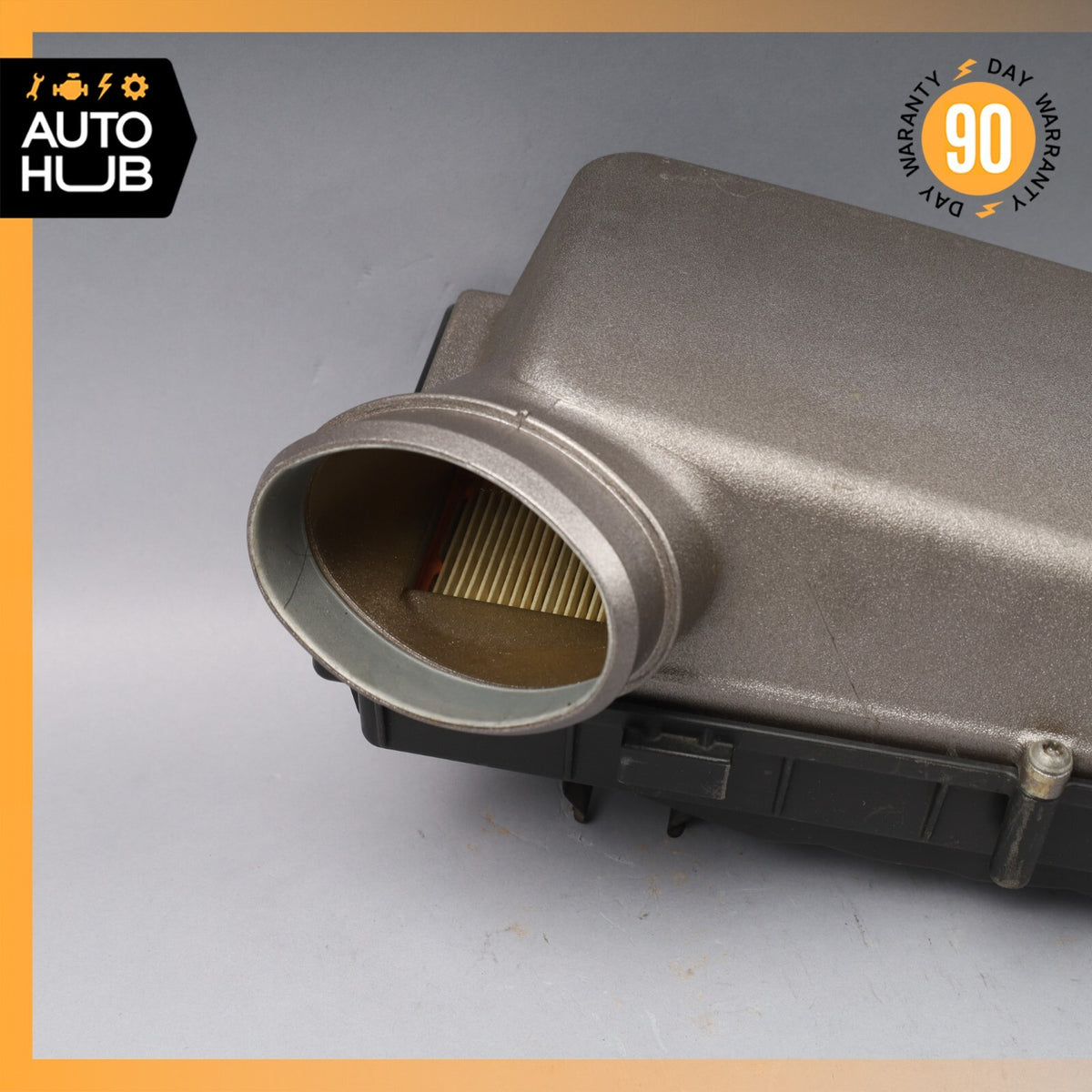 03-08 Mercedes W220 S55 E55 AMG Engine Air Intake Filter Left 1130900501 OEM - photo 4