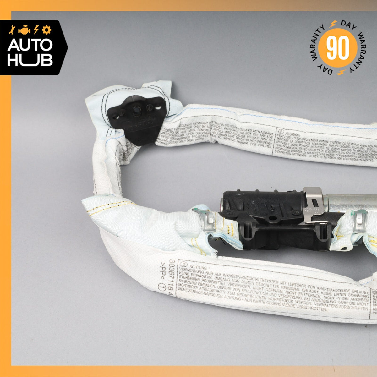 06-13 Bentley Continental Flying Spur Roof Curtain Air Bag Left Side OEM 80k - photo 12