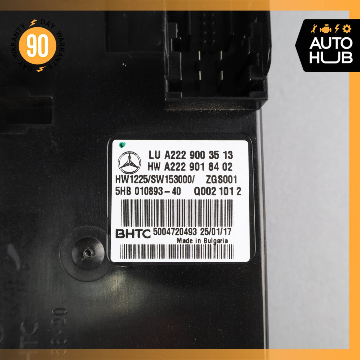2017 Mercedes W222 Maybach S600 Temperature A/C Climate Control Module Unit OEM - photo 8