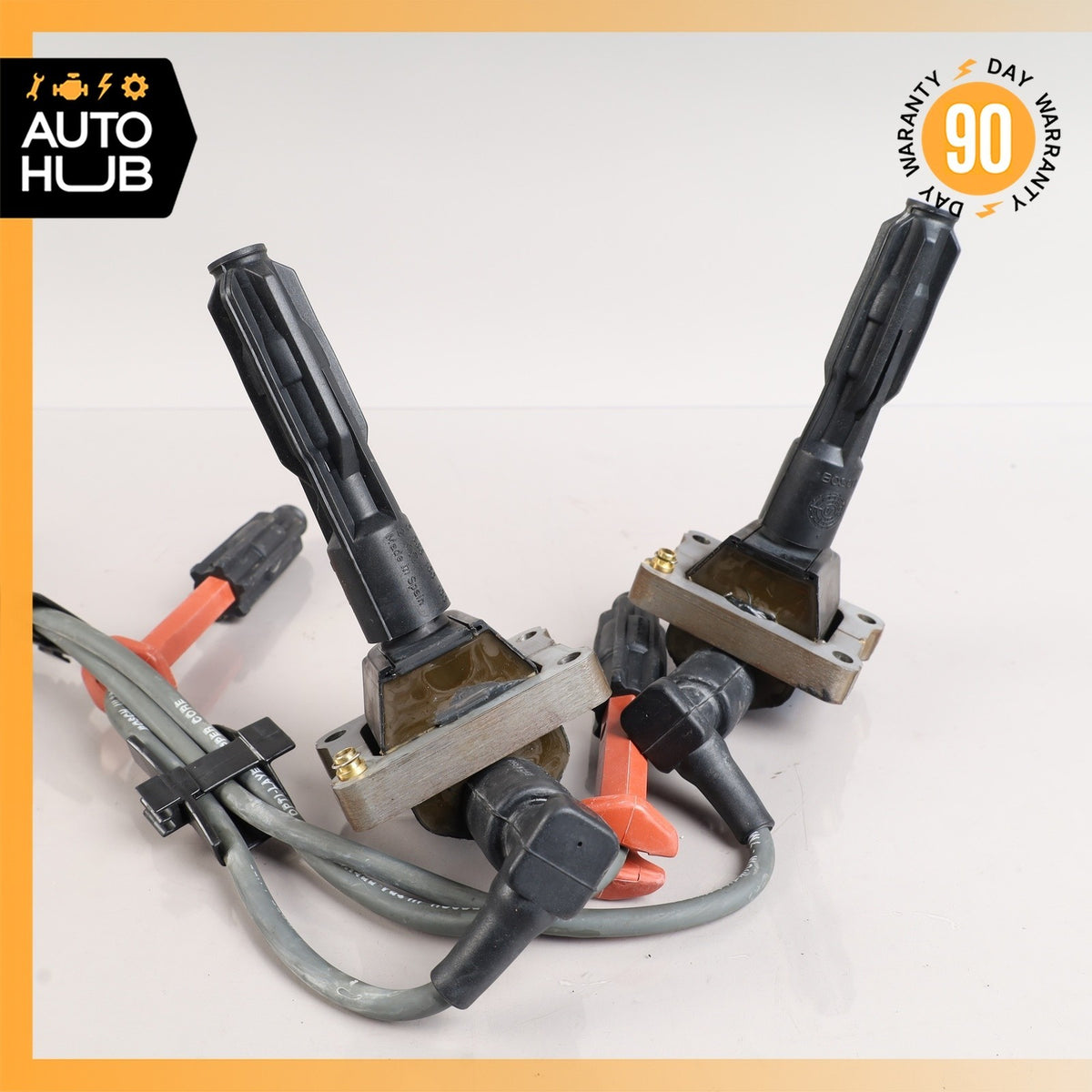 93-00 Mercedes W140 S320 SL320 SLK230 Engine Ignition Wire Coil Set OEM - photo 7