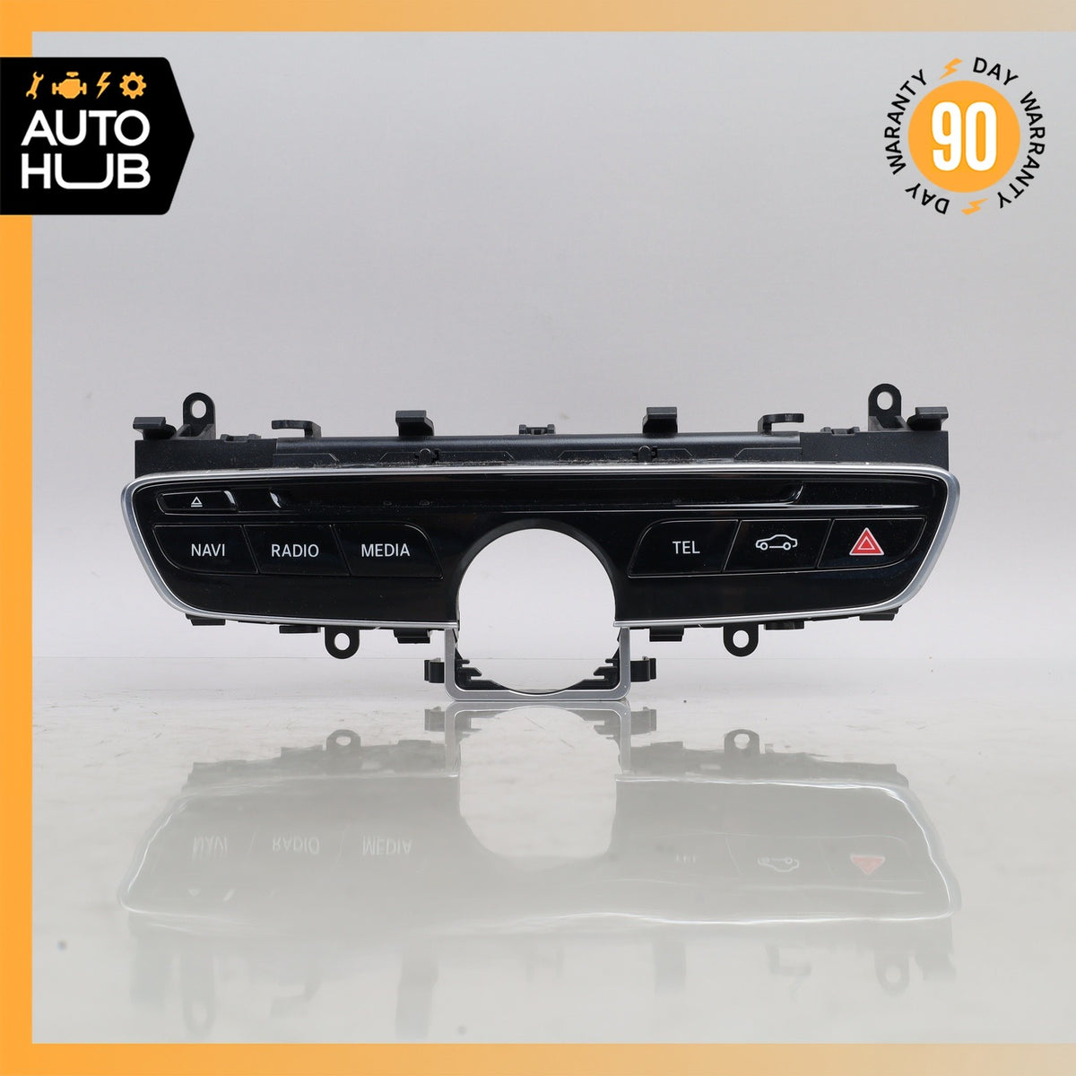 15-19 Mercedes W205 C63 AMG Center Dashboard Hazard Control Switch OEM - photo 2