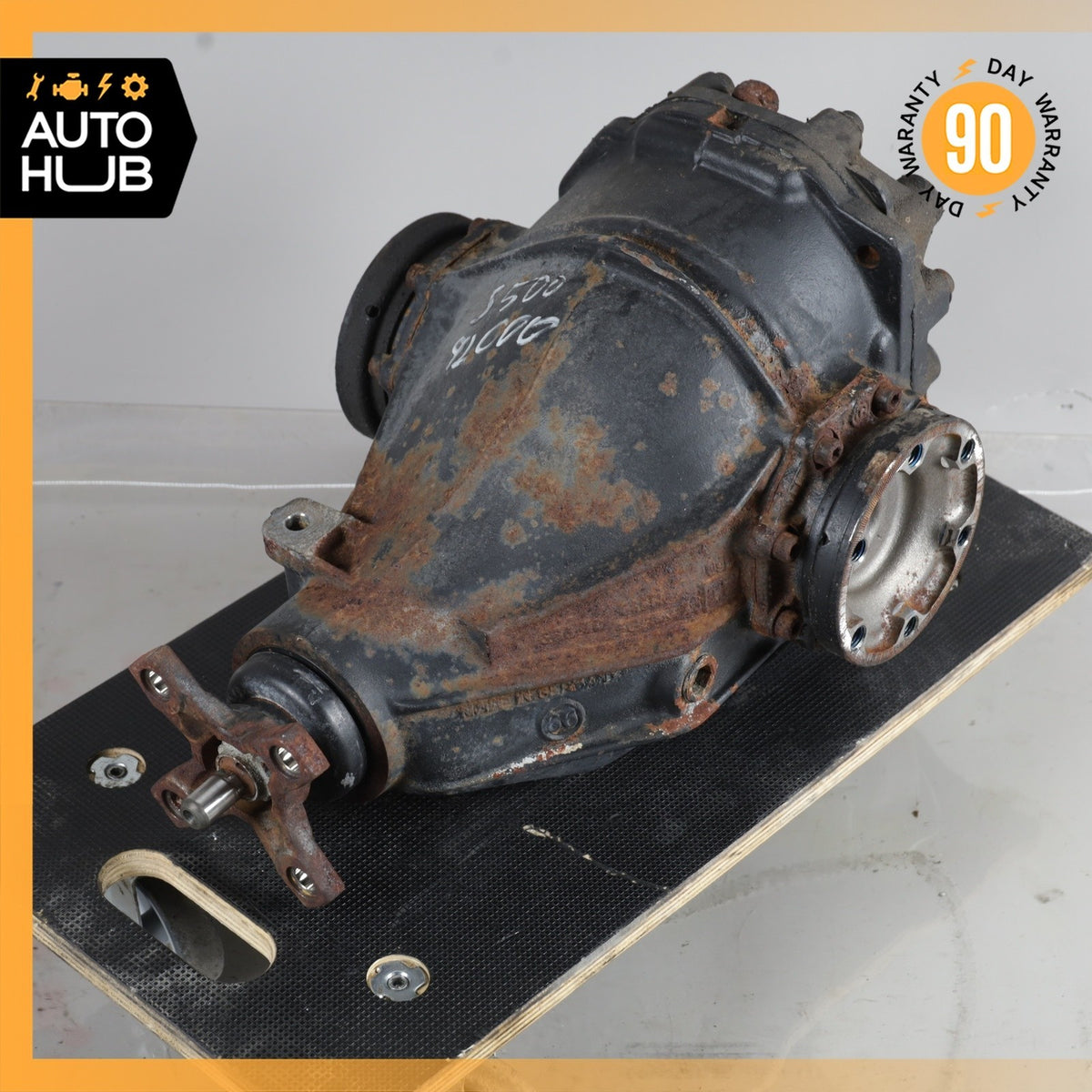 92-99 Mercedes W140 S500 600SEC Rear Differential Diff Axle Carrier 2.65 OEM - photo 7