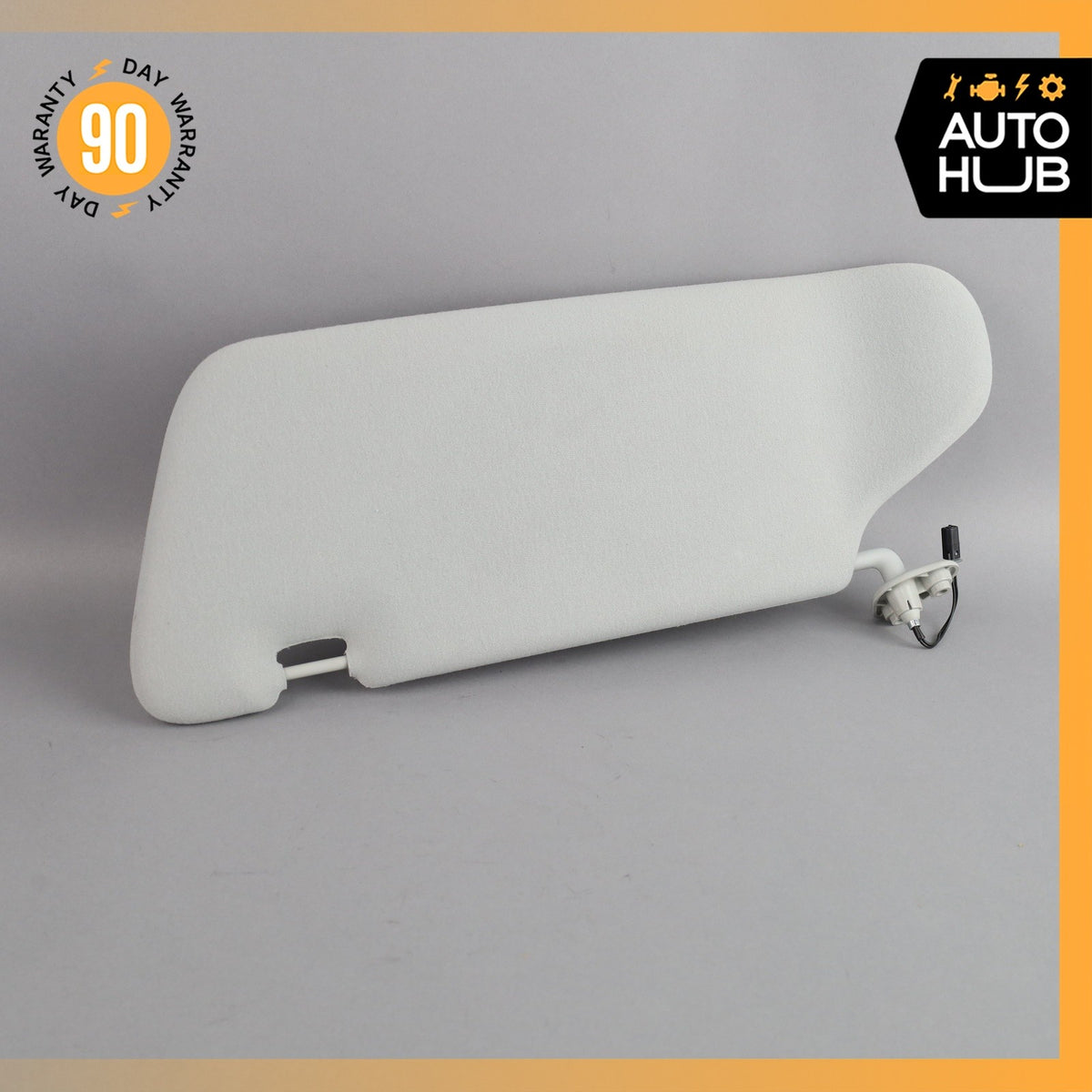 02-05 Mercedes W163 ML350 ML500 ML320 Right Side Sunvisor Shade Cover Gray OEM - photo 3