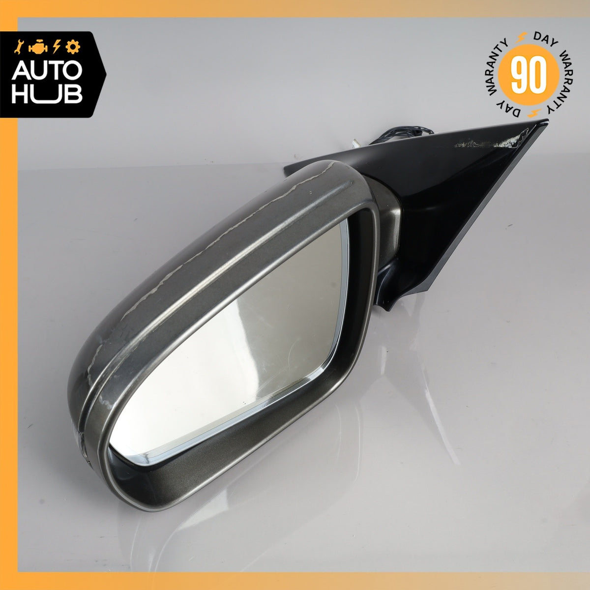 2010 Mercedes W207 E550 E350 Left Driver Side Rear View Door Mirror OEM - photo 3