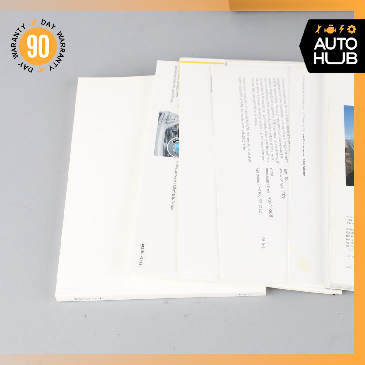 2012 Porsche Cayenne 958 Turbo Operator's Owner's Manual Book Assembly OEM - photo 5