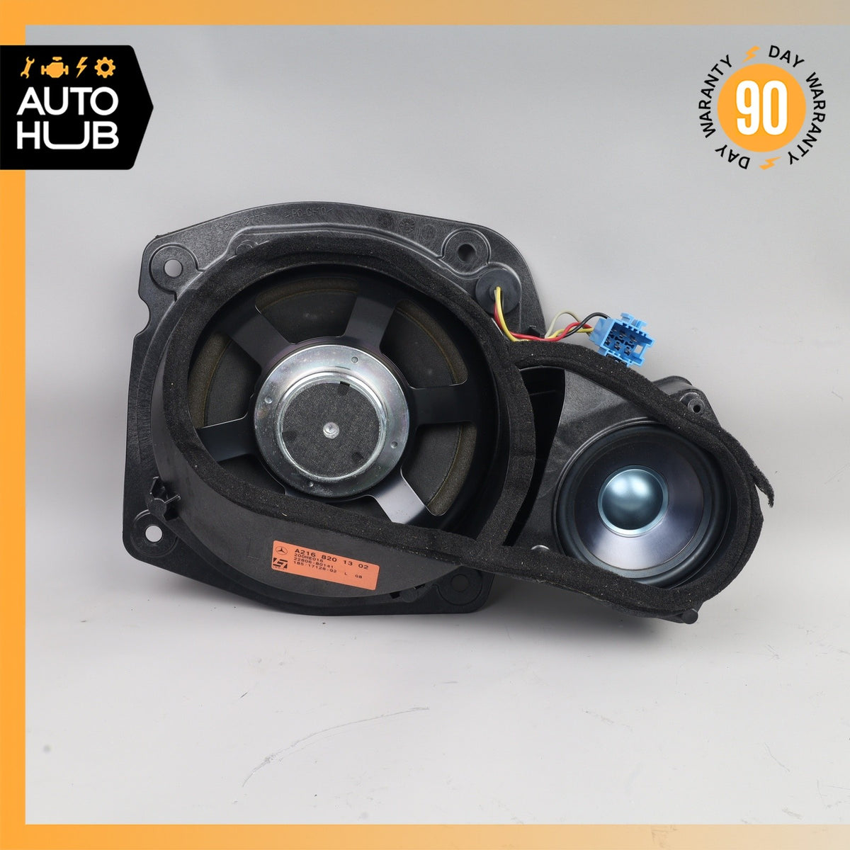 07-09 Mercedes W216 CL550 CL63 Front Left Driver Door Speaker Tweeter OEM 85k - photo 2