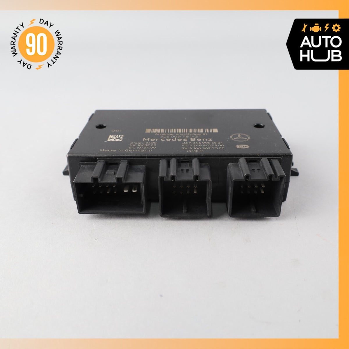 12-15 Mercedes W166 ML350 GL450 Trailer Towing Control Module 2469005501 OEM - photo 5