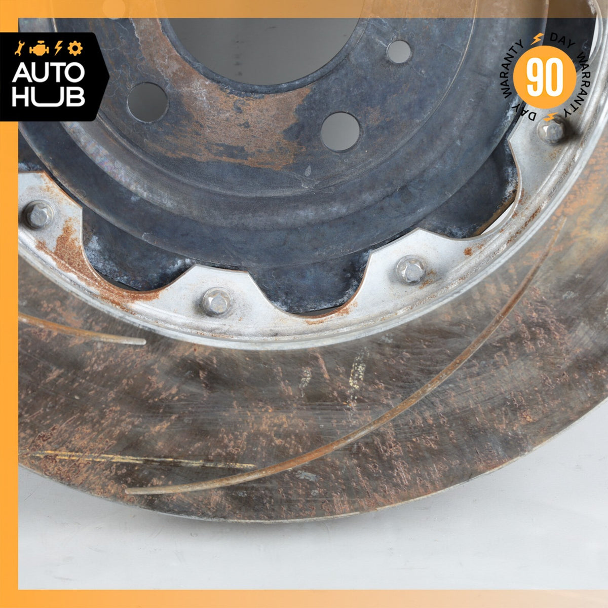 19-24 Aston Martin DB11 Vantage Front Left & Right Side Brake Rotor Set OEM - photo 15