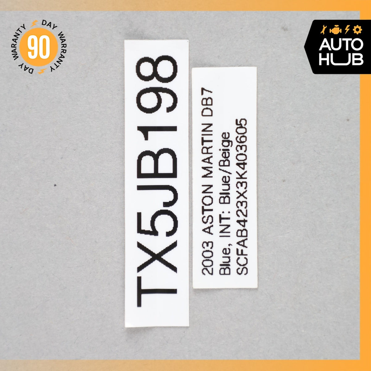 00-04 Aston Martin DB7 Vantage A/C Air Conditioning Compressor 1S4H19D786AA OEM - photo 12