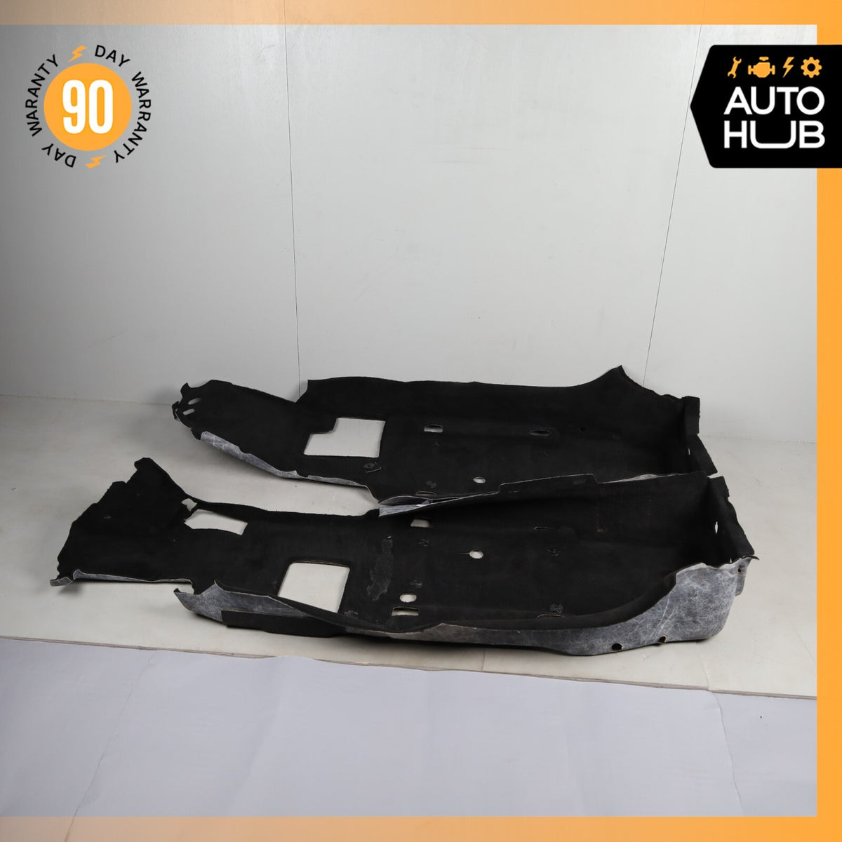 11-19 Maserati GranTurismo S M145 Interior Floor Carpet Black 81573300 OEM 28k - photo 21