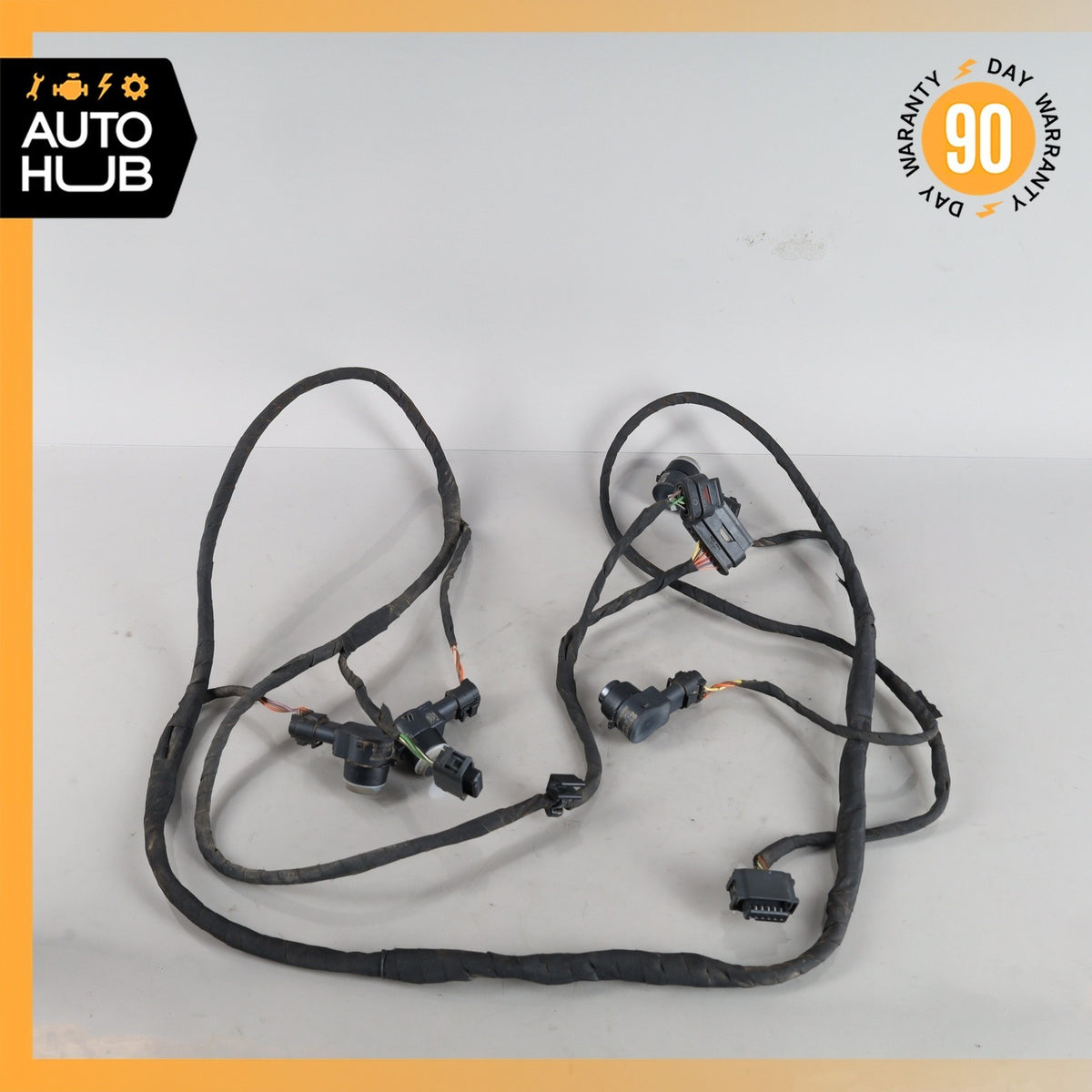 Mercedes X166 GL450 Rear Bumper Parking Sensor Wire Harness PDC OEM - photo 1