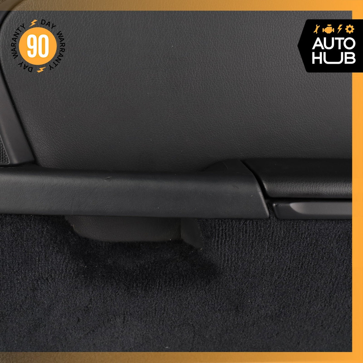 05-12 Porsche Boxster 987 Cayman Front Right Interior Door Panel Black OEM - photo 10