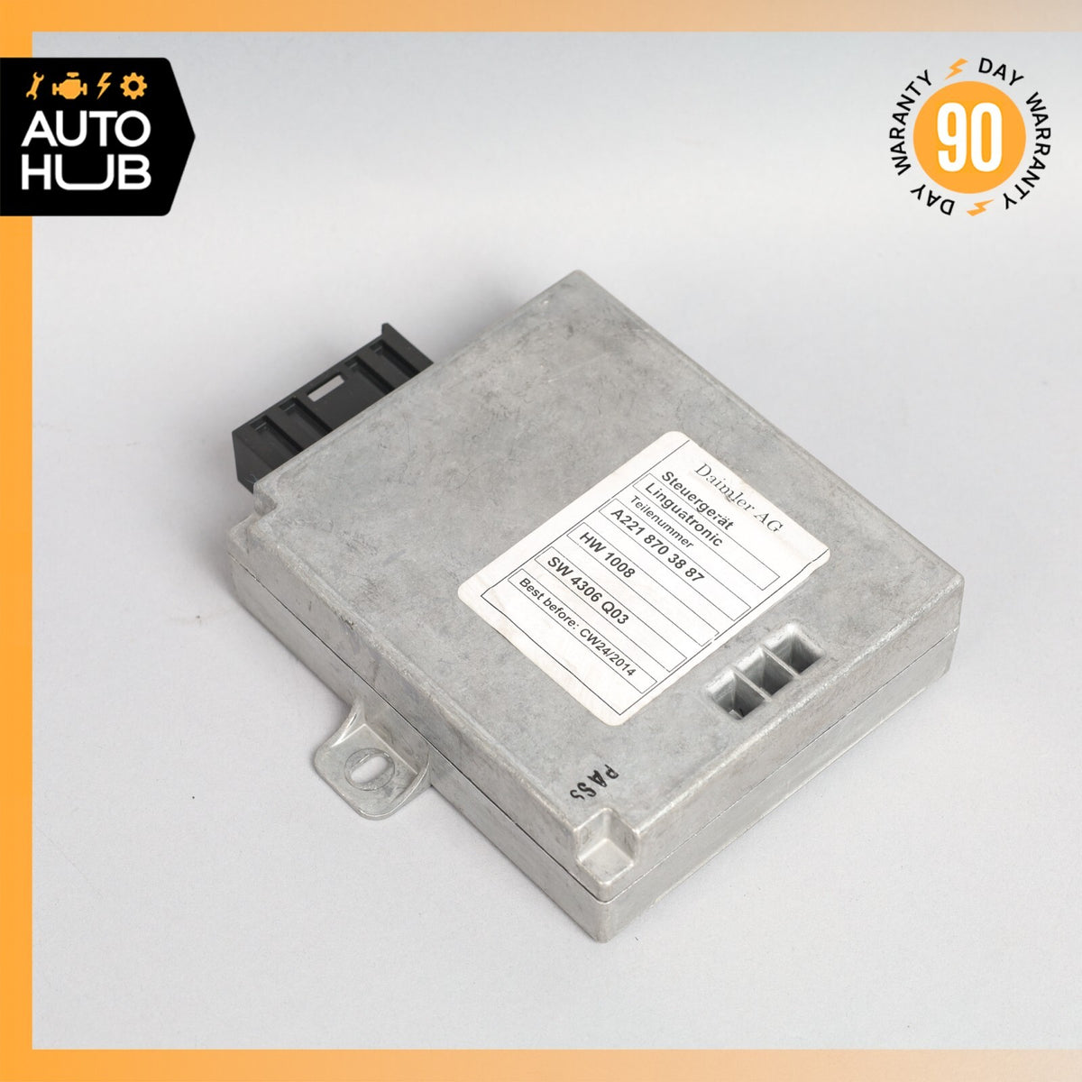 07-14 Mercedes W216 CL550 S350 Voice Language Communication Control Module OEM - photo 1