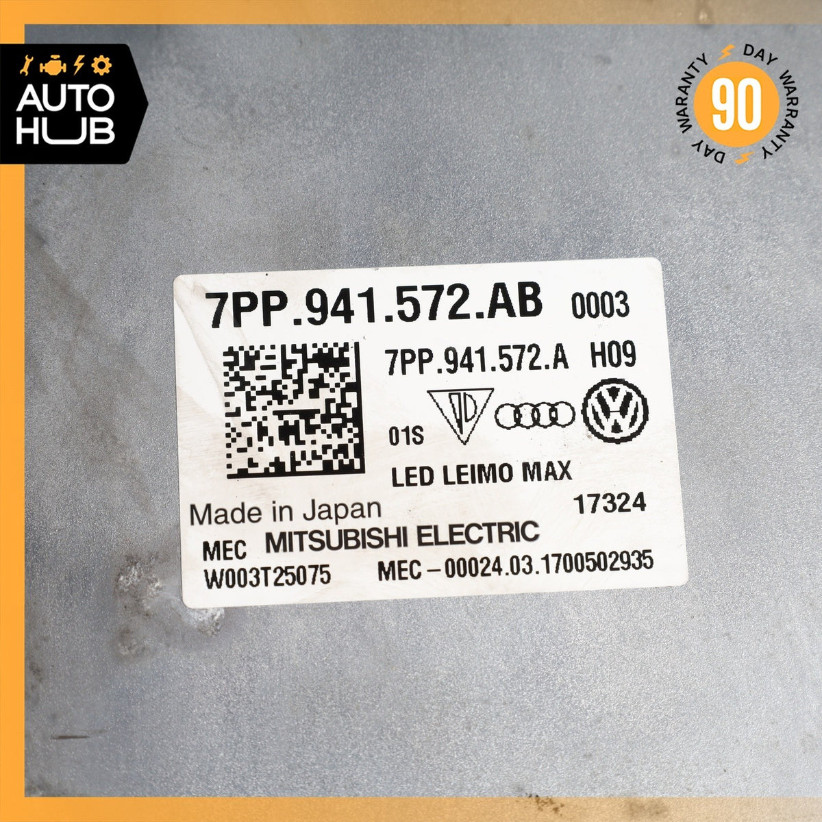 17-18 Porsche Macan 95B Headlight Ballast LED Control Module 7PP941572AB OEM 44k - photo 7