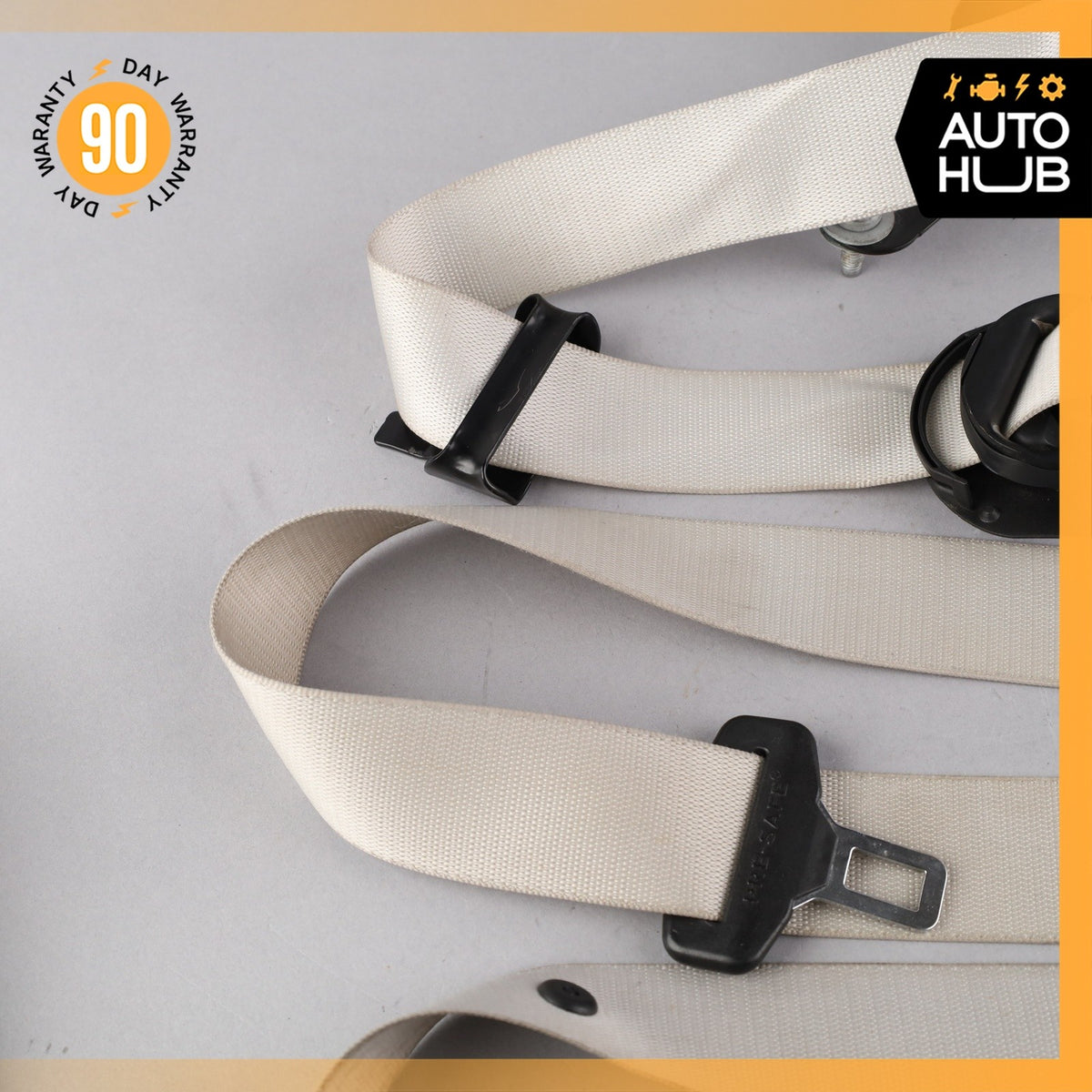 10-13 Mercedes W212 E350 E400 Seat Belt Front Left Driver Side Gray OEM - photo 3