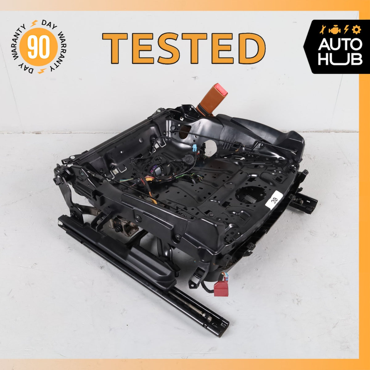 12-18 Bentley Continental GT GTC Lower Seat Track Rail Front Right Side OEM - photo 1
