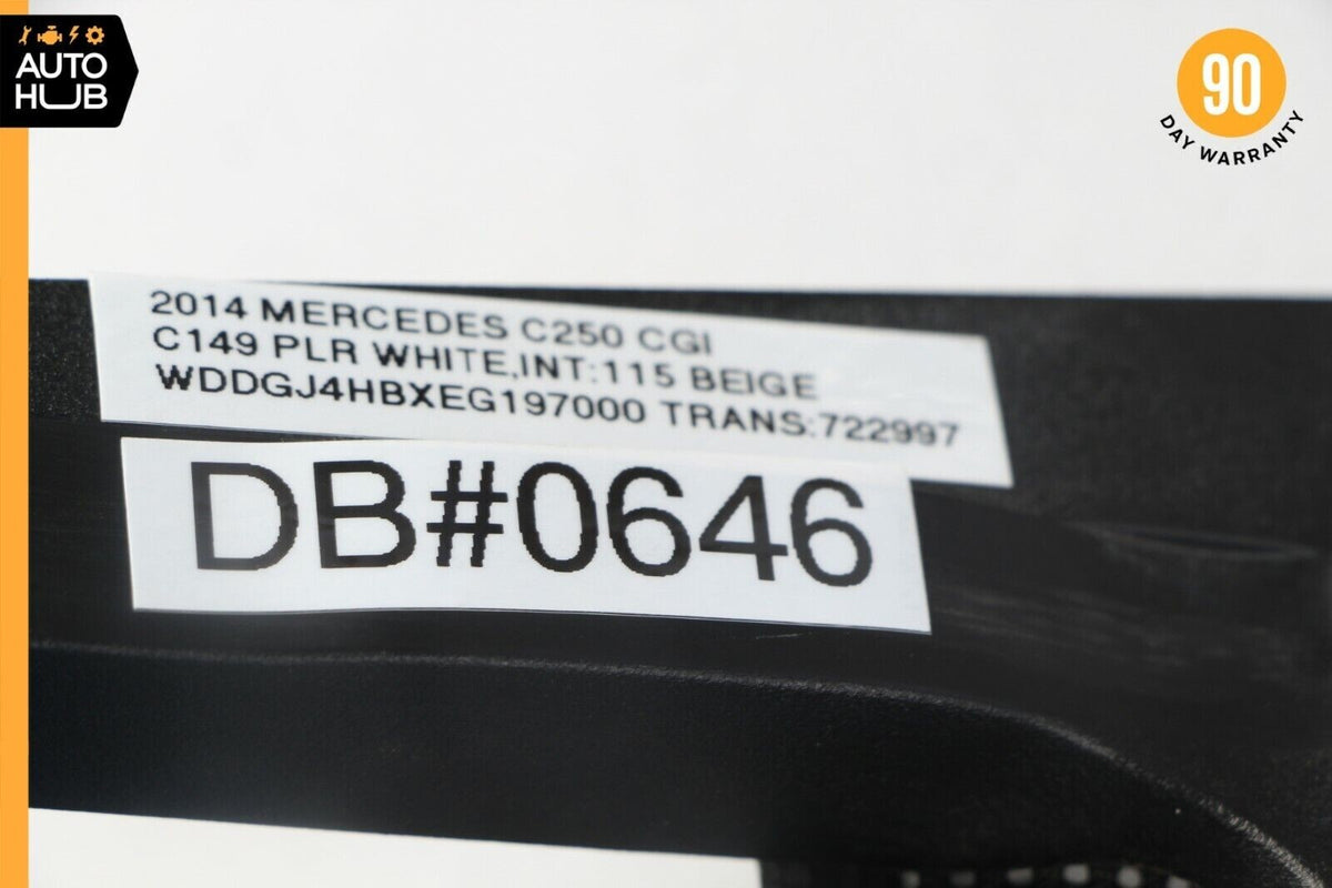 10-16 Mercedes W204 C250 E350 C350 Coupe Sun Roof Front Wind Deflector OEM - photo 11
