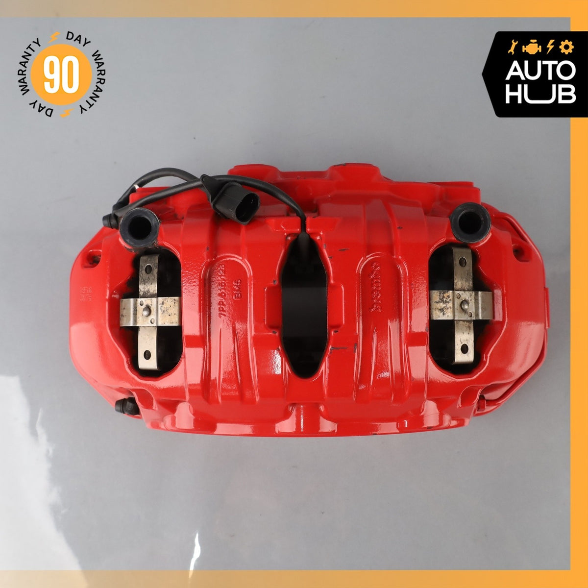 10-18 Porsche Macan 95B Cayenne Front Brake Calipers Left & Right Set OEM 46k - photo 6