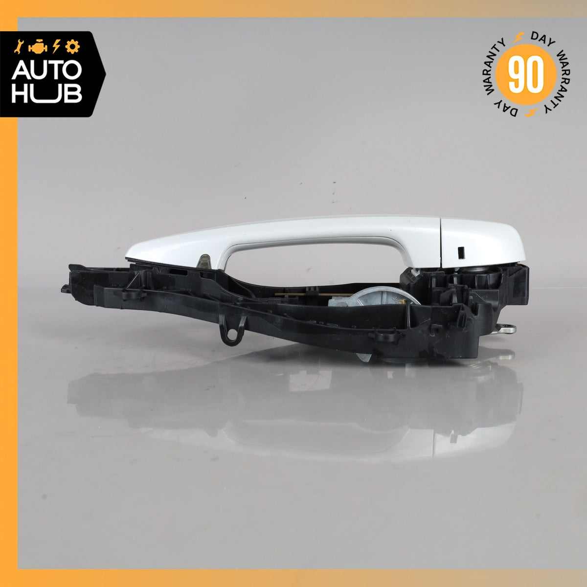 14-18 BMW F15 X5 Front Left Driver Side Exterior Door Handle White OEM - photo 4