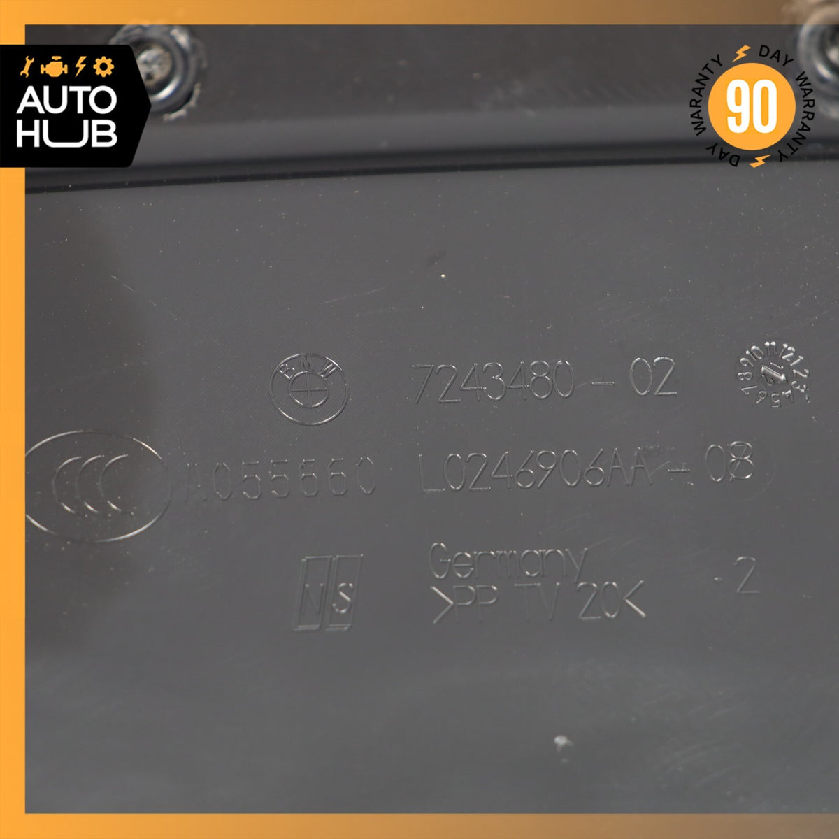 BMW F30 328i Front Left or Right Side Seat Back Panel Cover Black OEM - photo 15