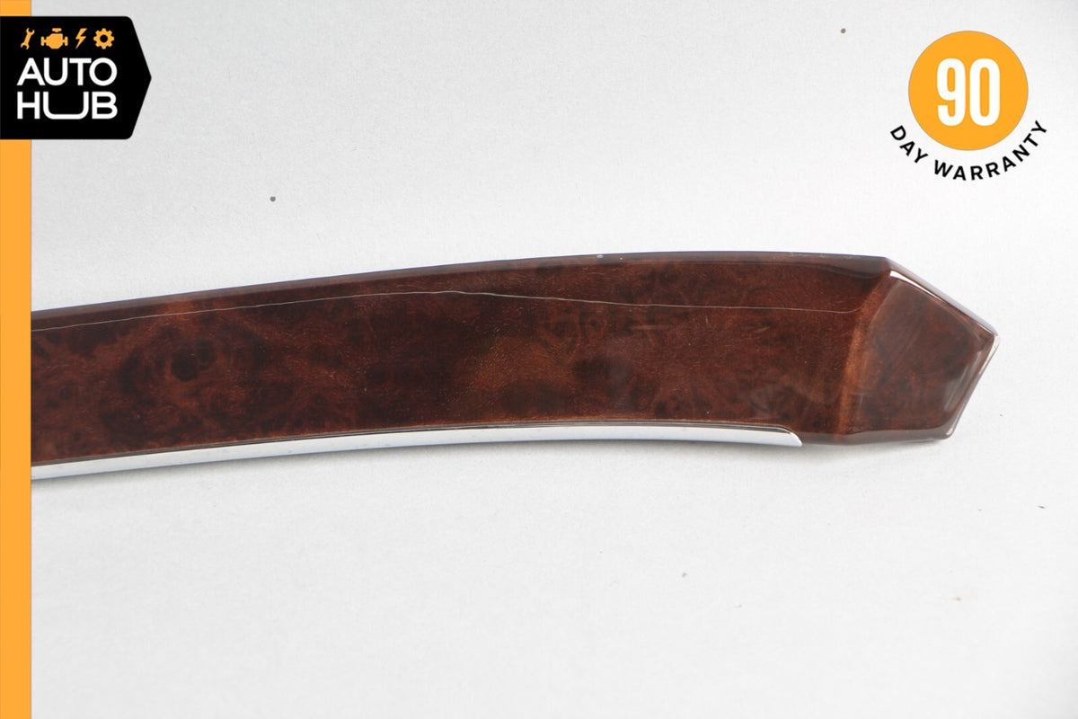 10-13 Mercedes W221 S400 S550 Front Left Driver Side Door Panel Trim Wood OEM - photo 5