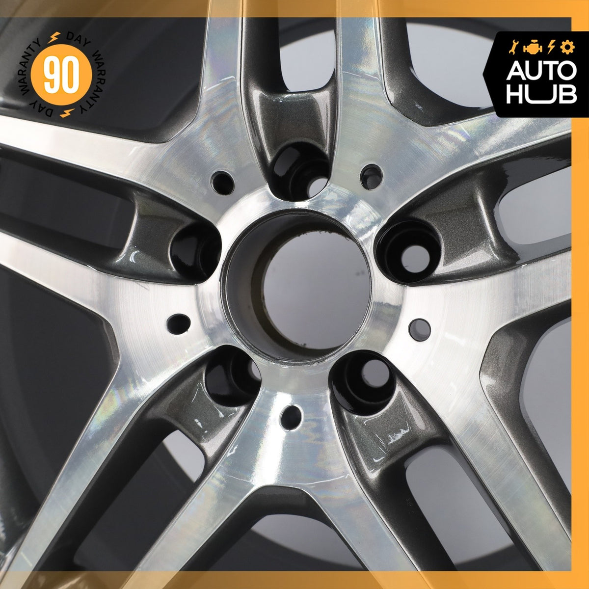 Mercedes W207 E550 E400 E350 AMG 8.5 x 18 18'' Wheel Rim 2124010300 OEM - photo 8