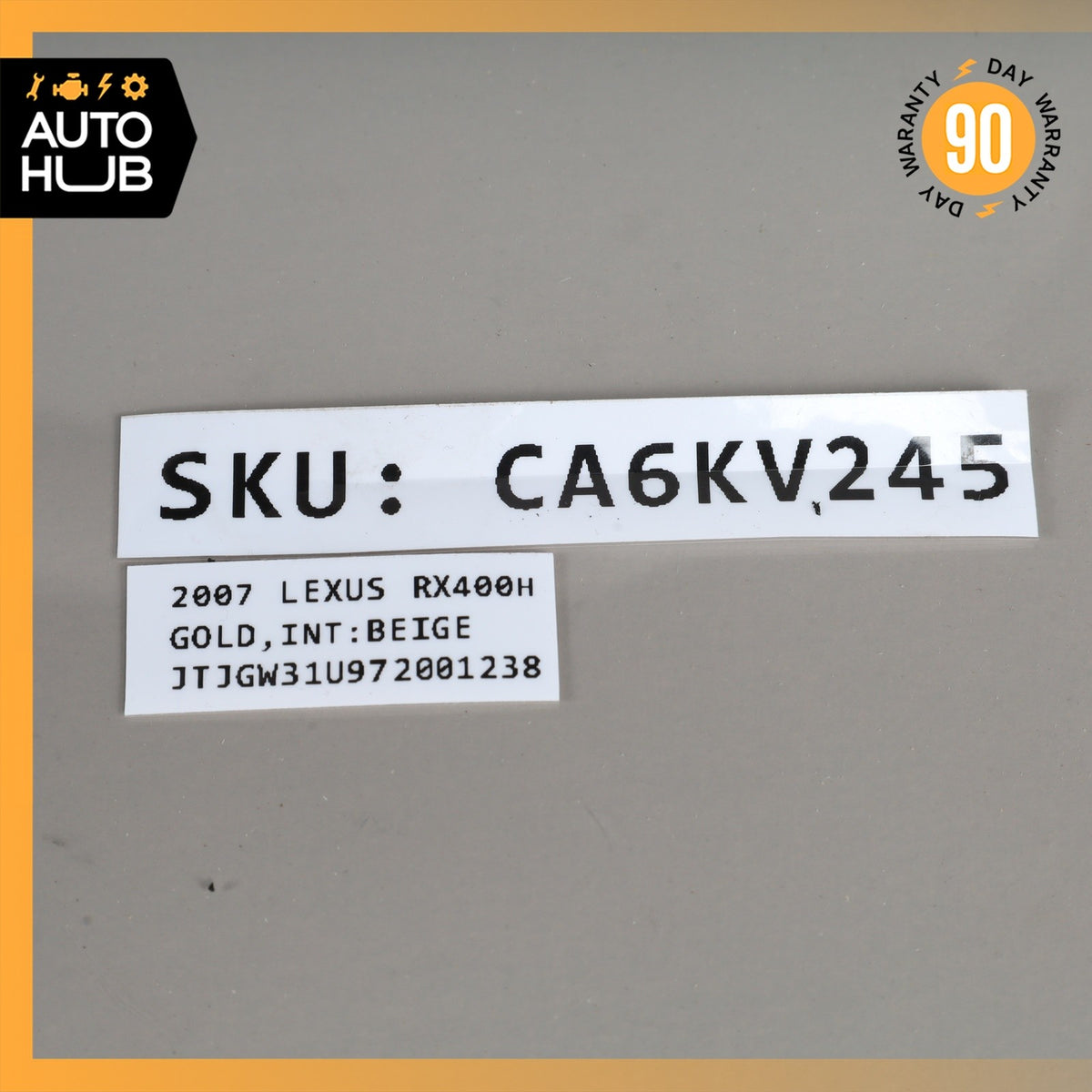 07-09 Lexus XU30 RX400H RX350 Steering Column Control Switch OEM - photo 20
