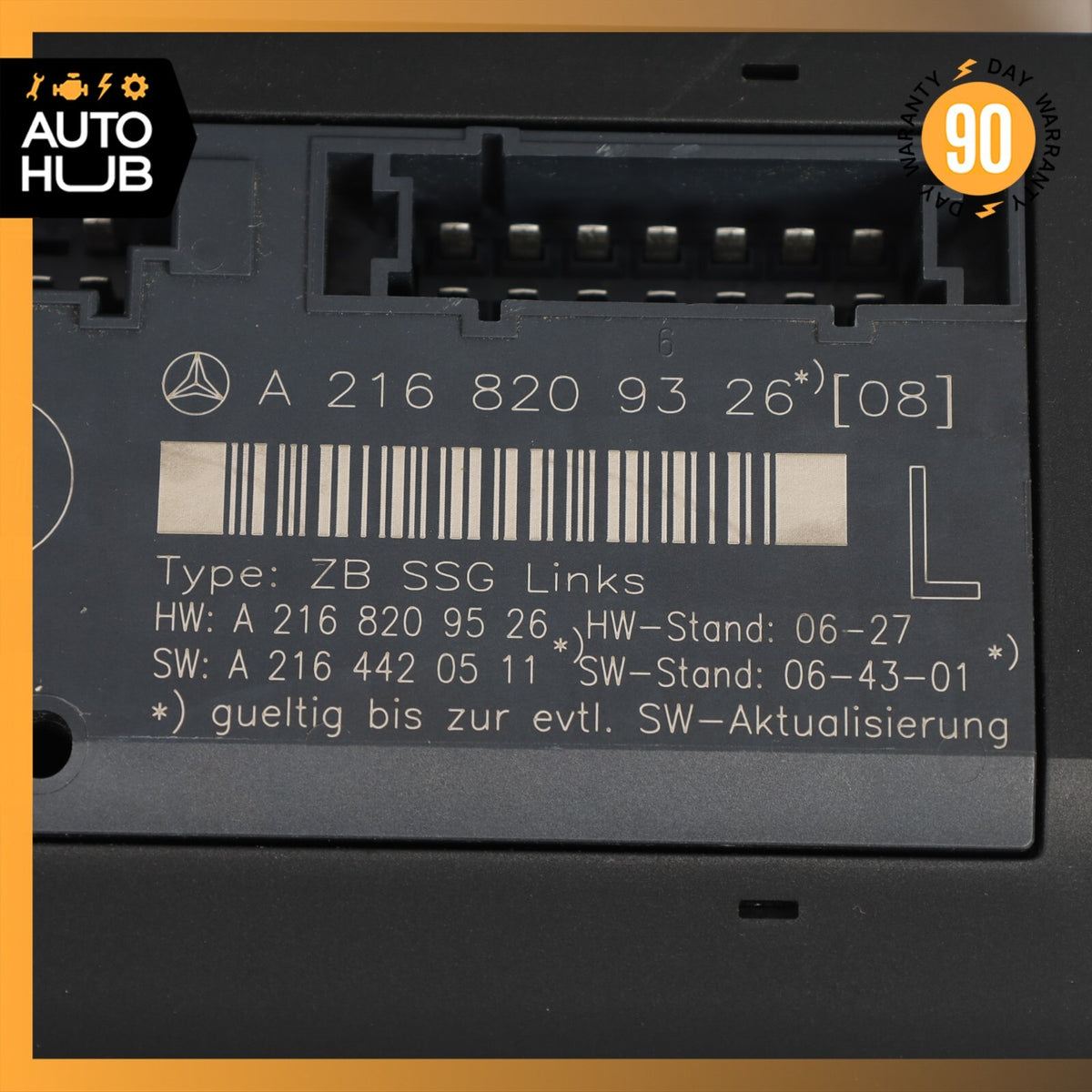 07-14 Mercedes W216 CL550 CL63 AMG Front Left Driver Seat Control Module OEM - photo 9