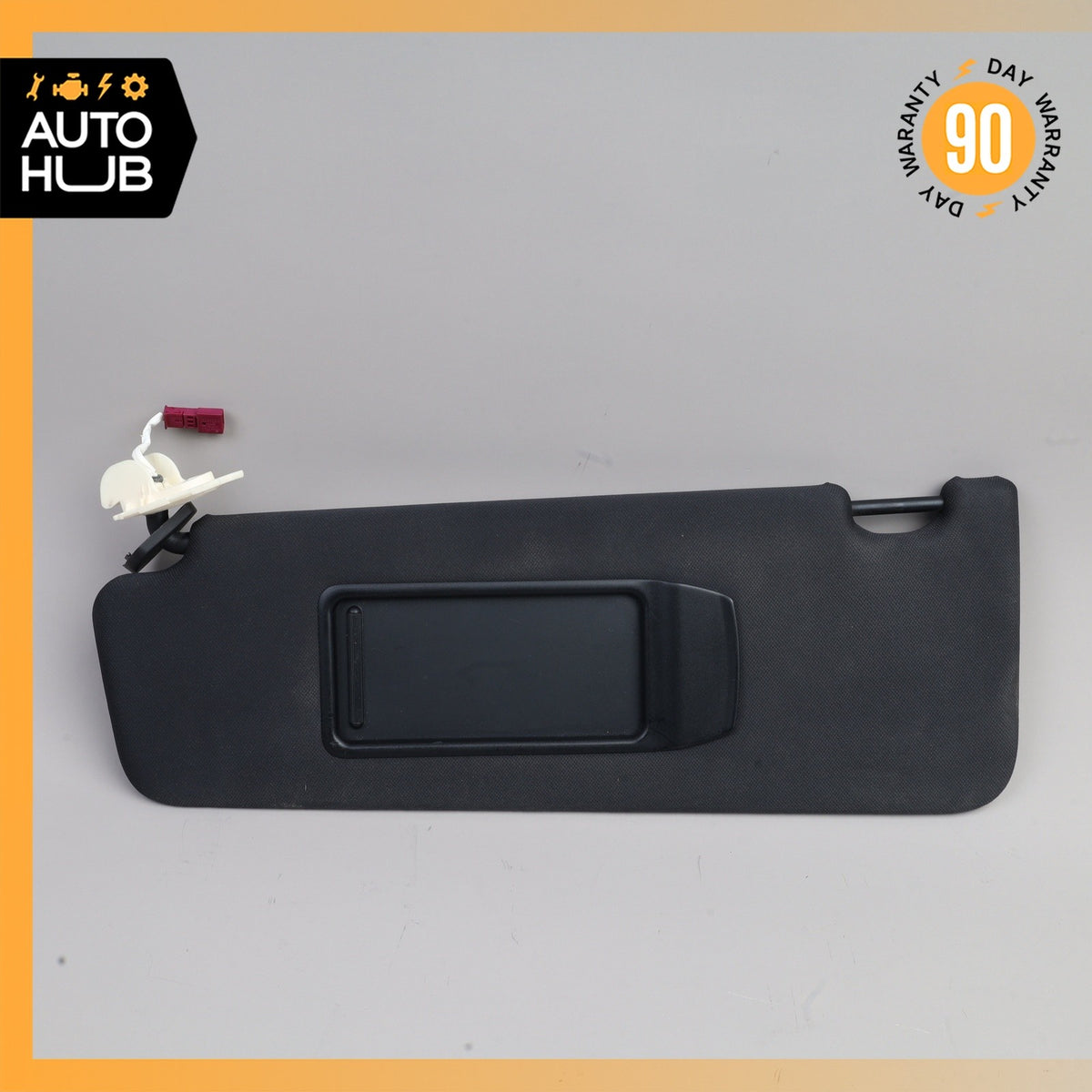 09-15 BMW F01 740i Left Driver Side Sunvisor Sun Visor OEM - photo 5
