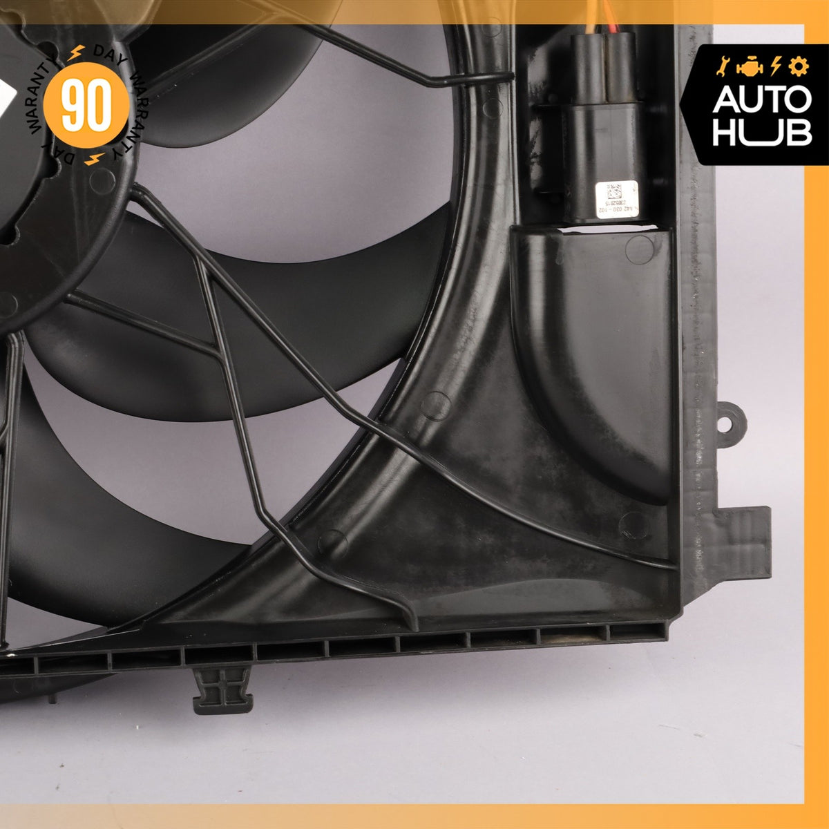 08-20 Mercedes W207 E400 C300 Engine Radiator Cooling Fan Motor Assembly OEM - photo 15