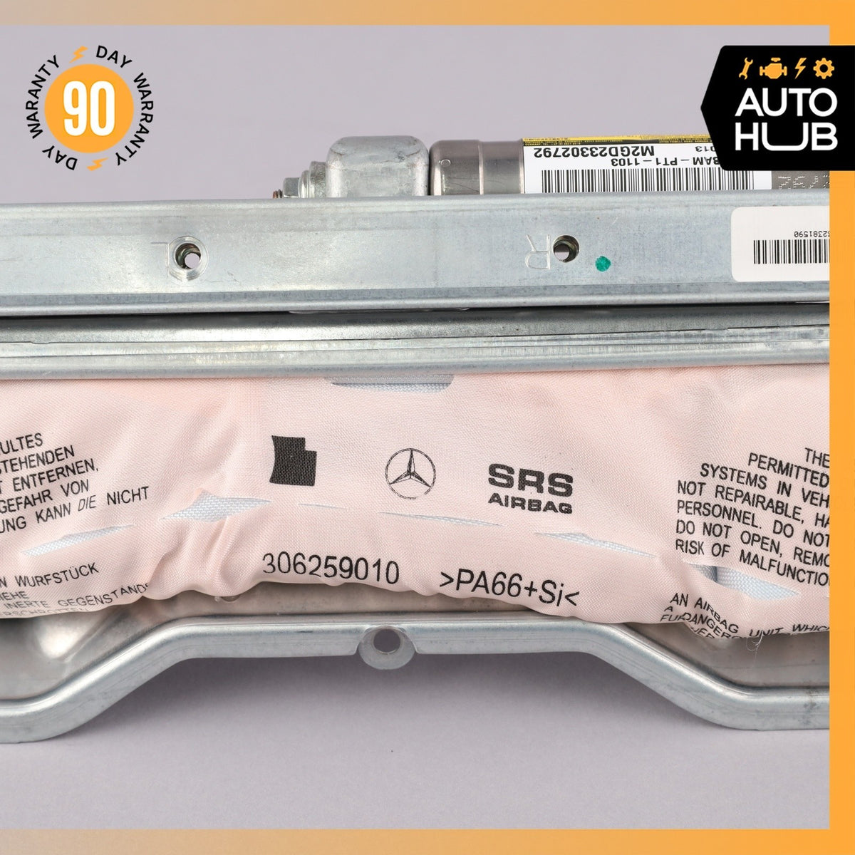10-17 Mercedes W207 E350 Left Driver Dash Knee Airbag Air Bag OEM - photo 3