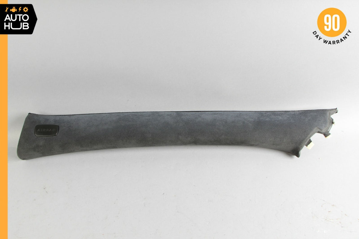 07-13 Mercedes W221 S550 S63 AMG Front Left Side A Pillar Trim Panel Suede OEM - photo 1