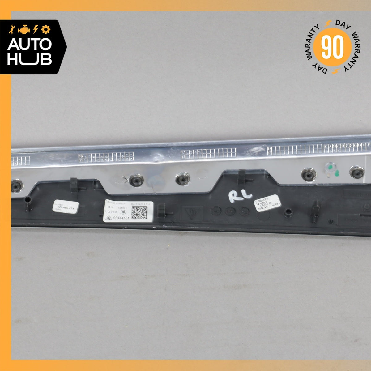 Porsche Panamera 970 Rear Left Driver Side Door Panel Molding 97055538305 OEM - photo 11
