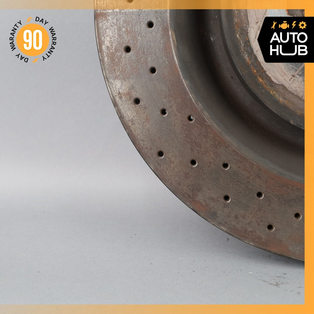 00-04 Aston Martin DB7 Front Brake Rotors Disc Left & Right Set OEM 38k - photo 7